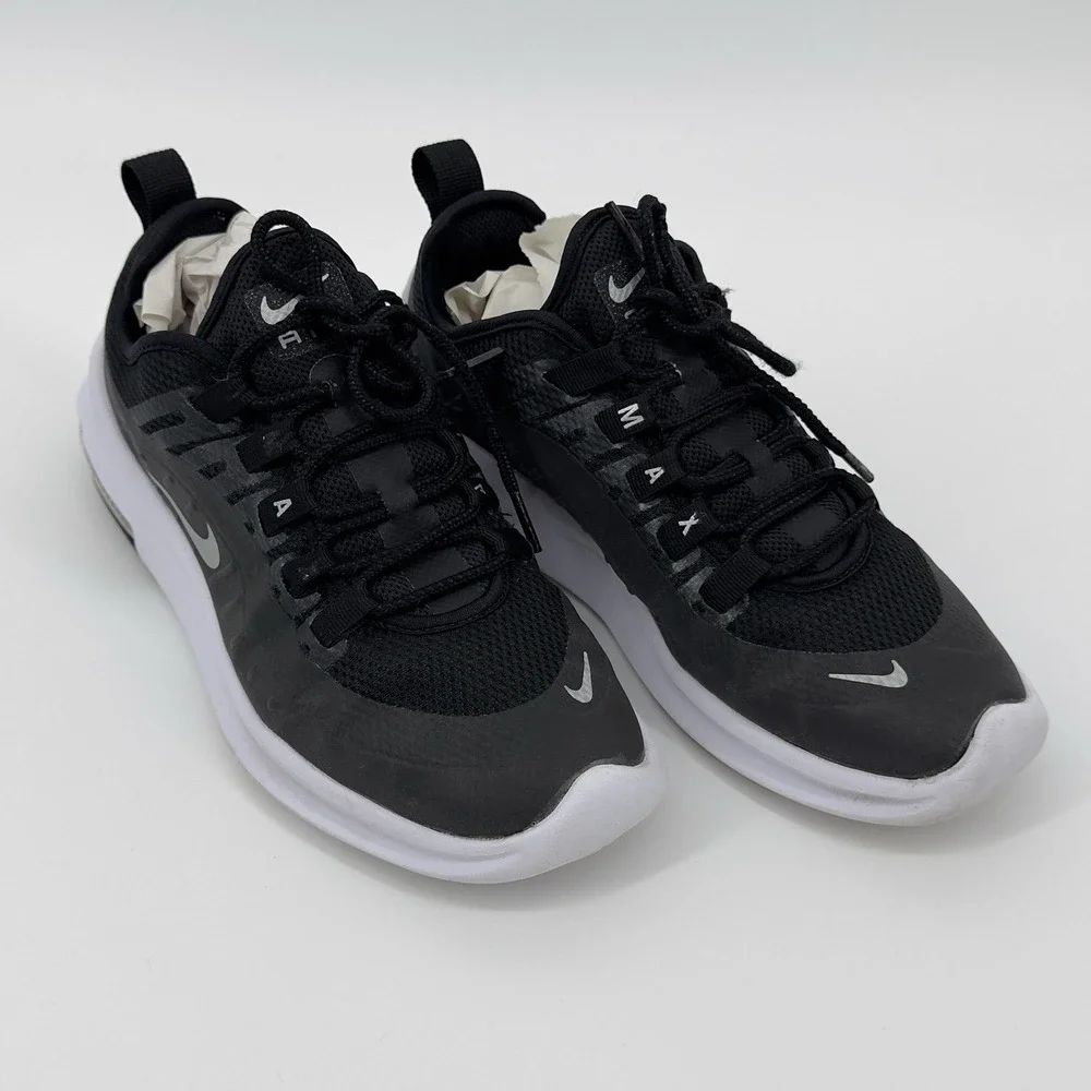 Nike Air Max Axis Premium Black White Running Shoes Women's 8.5 BQ0126-003 Sport
